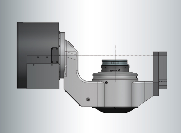 Röders GmbH PRECITEMP Grafik Große Kröpfung der C-Achse Graph large offset of c-axis